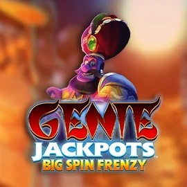 Genie Jackpots: Big Spin Frenzy logo by Blueprint Gaming at Run4Win Casino