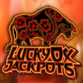 Lucky Ox Jackpots slot logo by Rival at Run4Win Casino