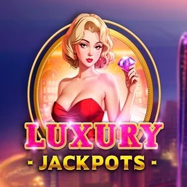 Luxury Jackpots online game logo by Triple Cherry on run4wins.eu