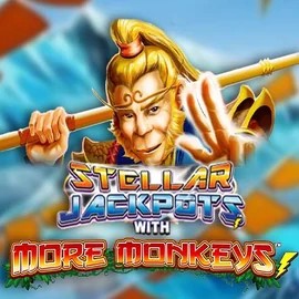 Try Stellar Jackpots with More Monkeys slot by Lightning Box Game on run4wins.eu – logo image